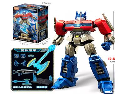 Blokees Трансформеры,Одна Фигурка За Пределами Издания,Optimus Primes,Светящаяся Версия,Оригинальная Сборка Строительных Блоков