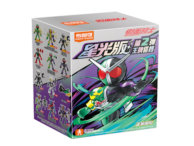 Blokees Kamen Rider Фигурки Starlight Edition02 Оригинальные Модели Chineseversion Сборка Конструктор Мужской Игрушечный Бокс
