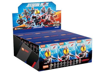 Blokees Kamen Rider Figures Star Edition 02 Оригинальная Подлинная Китайская Версия Сборка Моделей Конструктор Мужской Игрушечный Шкатулка