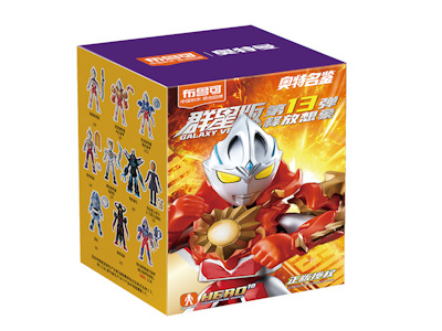 Blokees Ultraman Фигурки Star Edition 13 Версия Оригинальные Сборные Модели Строительный Блок Мультяшный Шкатулка
