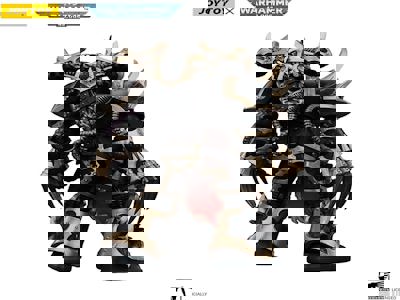 Joytoy Warhammer 40k Chaos,Космический Морской Пехотинец,Черный Легион С Молниеносными Когтями,1/18 Масштабная Фигурка